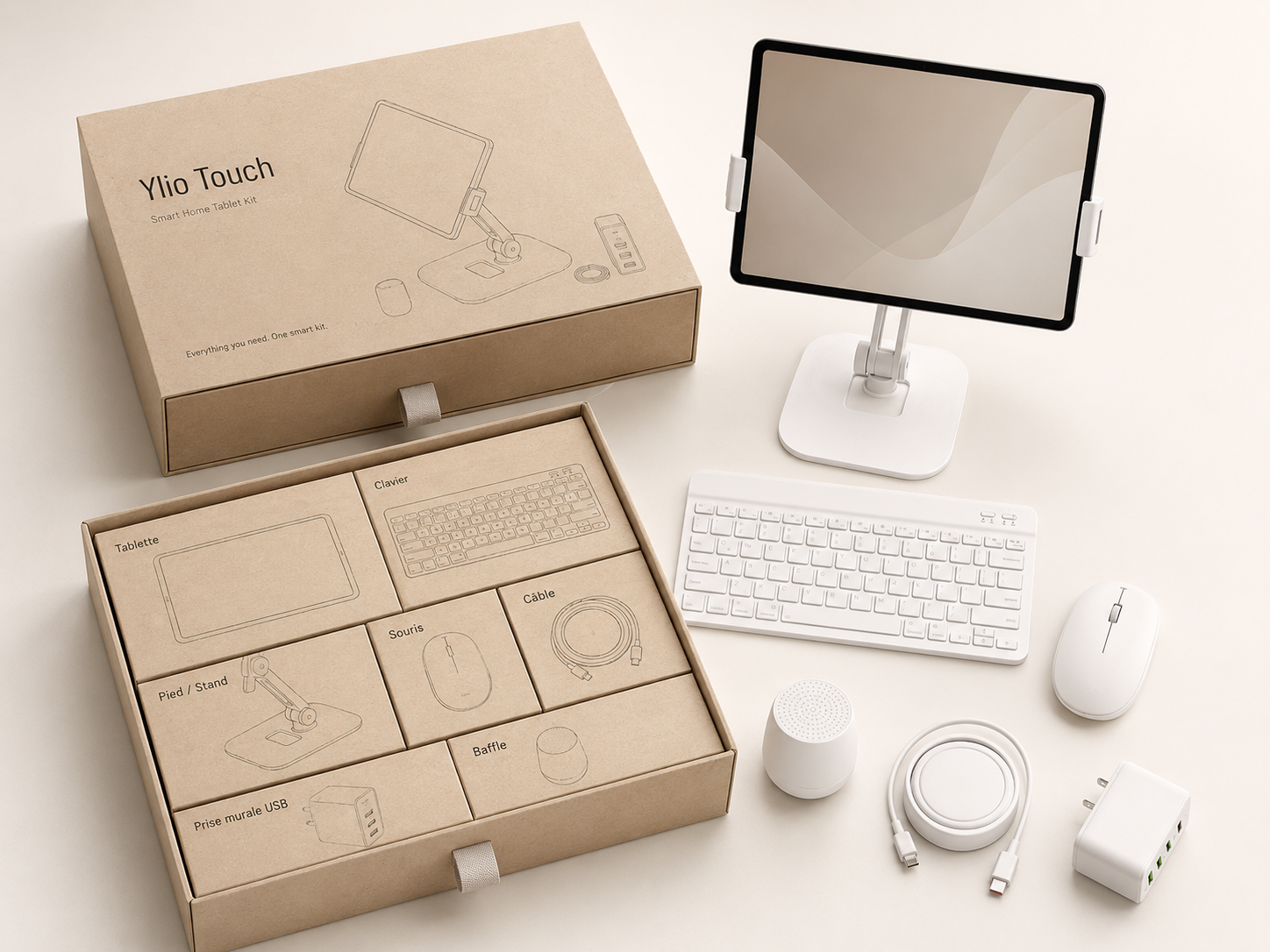 Pack Ylio Touch prêt pour livraison à domicile
